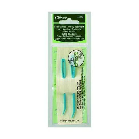 AussieSuperStore Haberdashery Supplies Super Jumbo Tapestry Needle Set Super Jumbo Tapestry Needle Set | Clover | Jewellery Making Needle 3113 303113